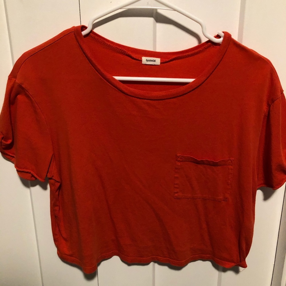 Garage crop top